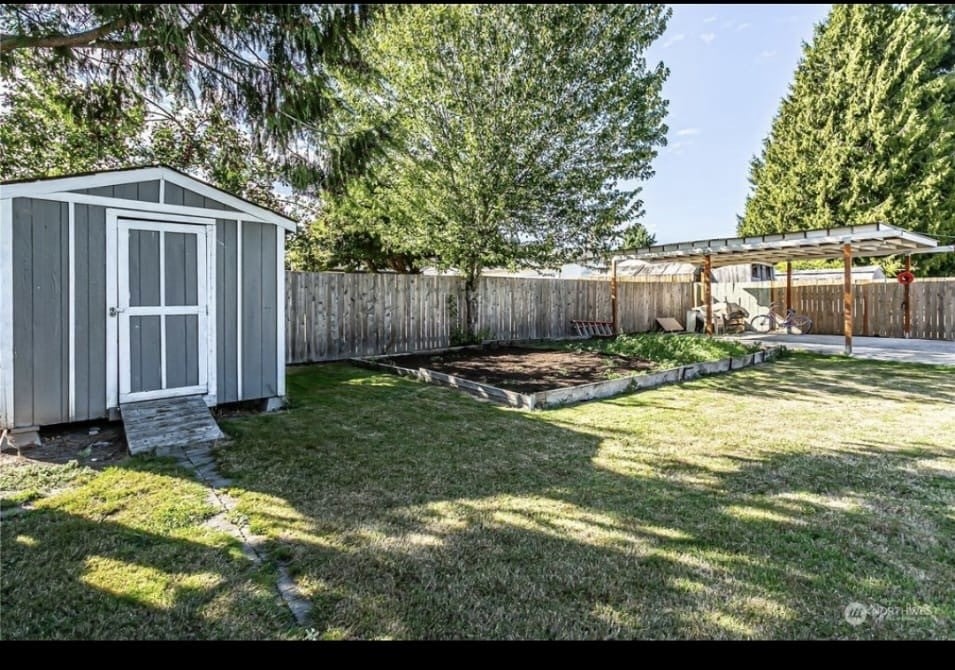Backyard garden