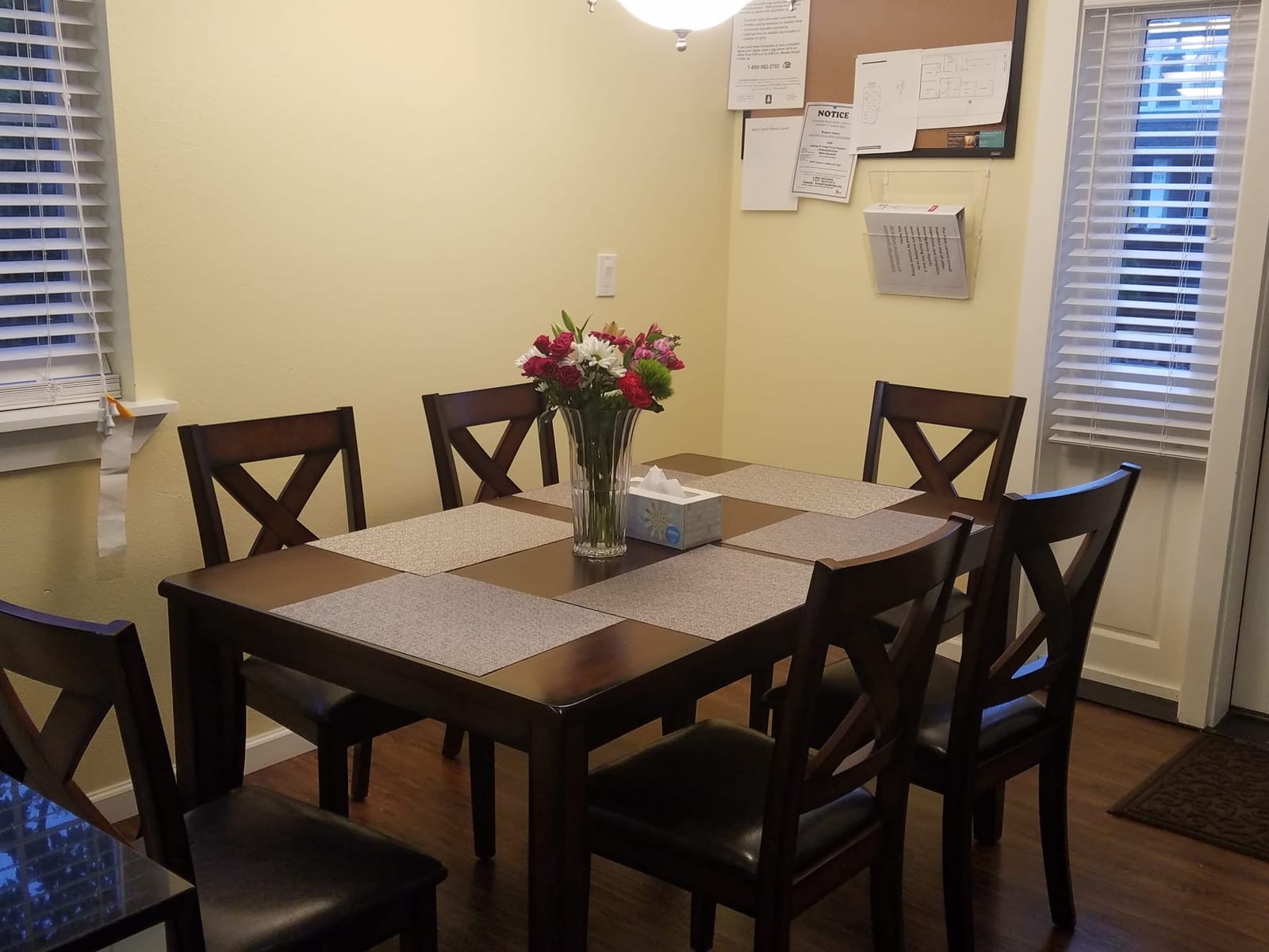 Modern dining room