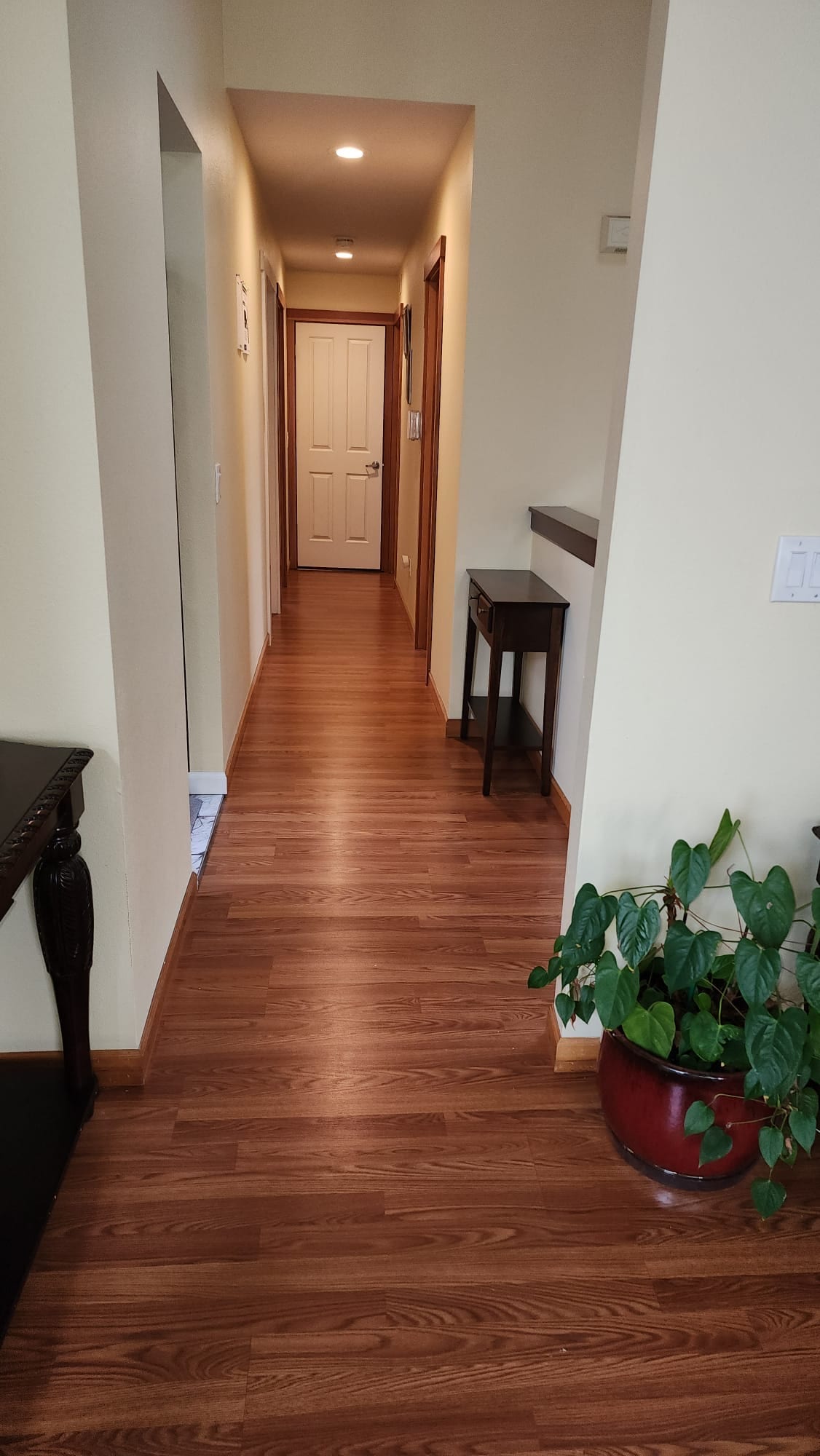 Hardwood hallway
